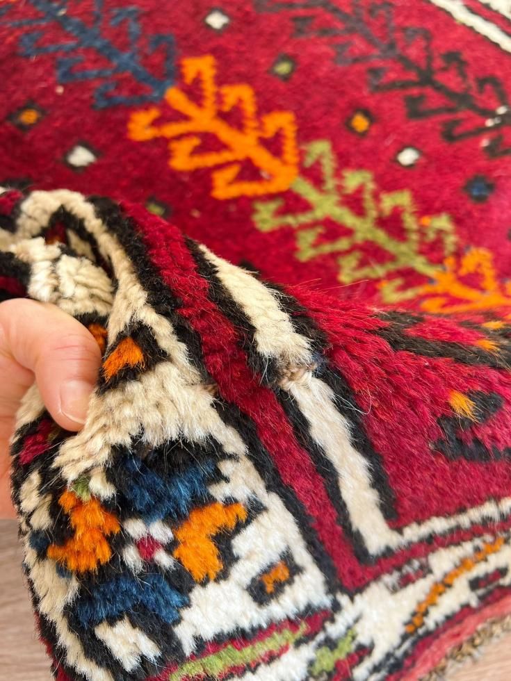 ヴィンテージターキッシュラグ オーバーダイラグ トルコラグ