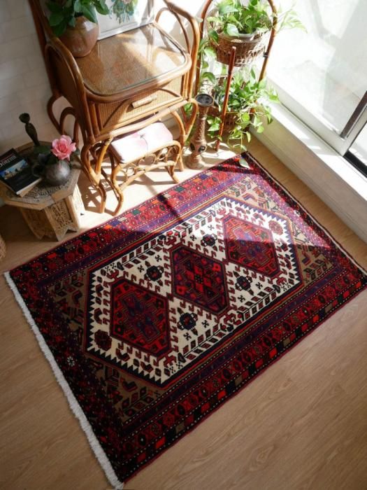 トルクメン絨毯トルクメンラグバルーチ絨毯バルーチラグペルシャ絨毯