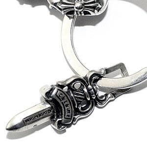 クロムハーツ（Chrome Hearts）キーチェーン ショート エクストラ