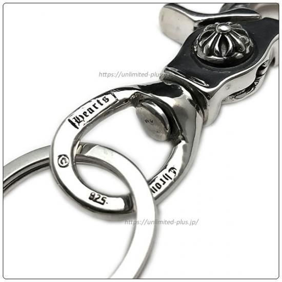 クロムハーツ（Chrome Hearts）キークリップ スイベル ウィズ クロスボール