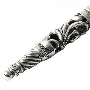 クロムハーツ（Chrome Hearts）キーリング スモール ローラー ウィズ