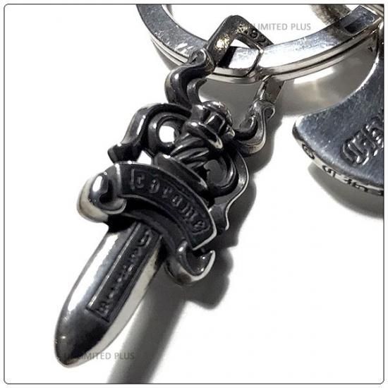 クロムハーツ（Chrome Hearts）キーリング シールドLA ウィズ