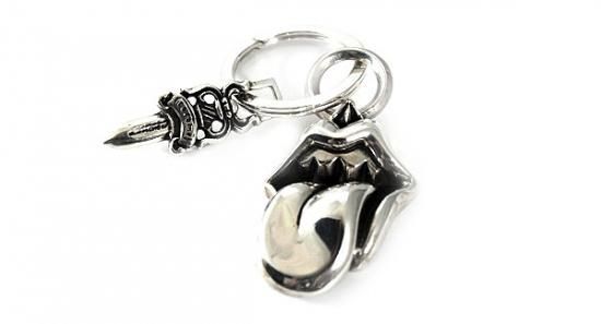 クロムハーツ（Chrome Hearts）キーリング ローリングストーンズ