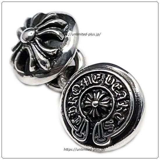 クロムハーツ（Chrome Hearts）クロスボール カフスリンク（クロム