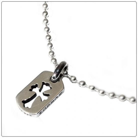 クロムハーツ（Chrome Hearts）ドッグタグ タイニー カットアウト クロス