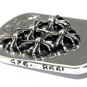 クロムハーツ（Chrome Hearts）ドッグタグ レイズドセメタリー NYC