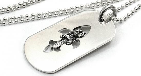 クロムハーツ（Chrome Hearts）ドッグタグ フレアダガー ドッグタグ