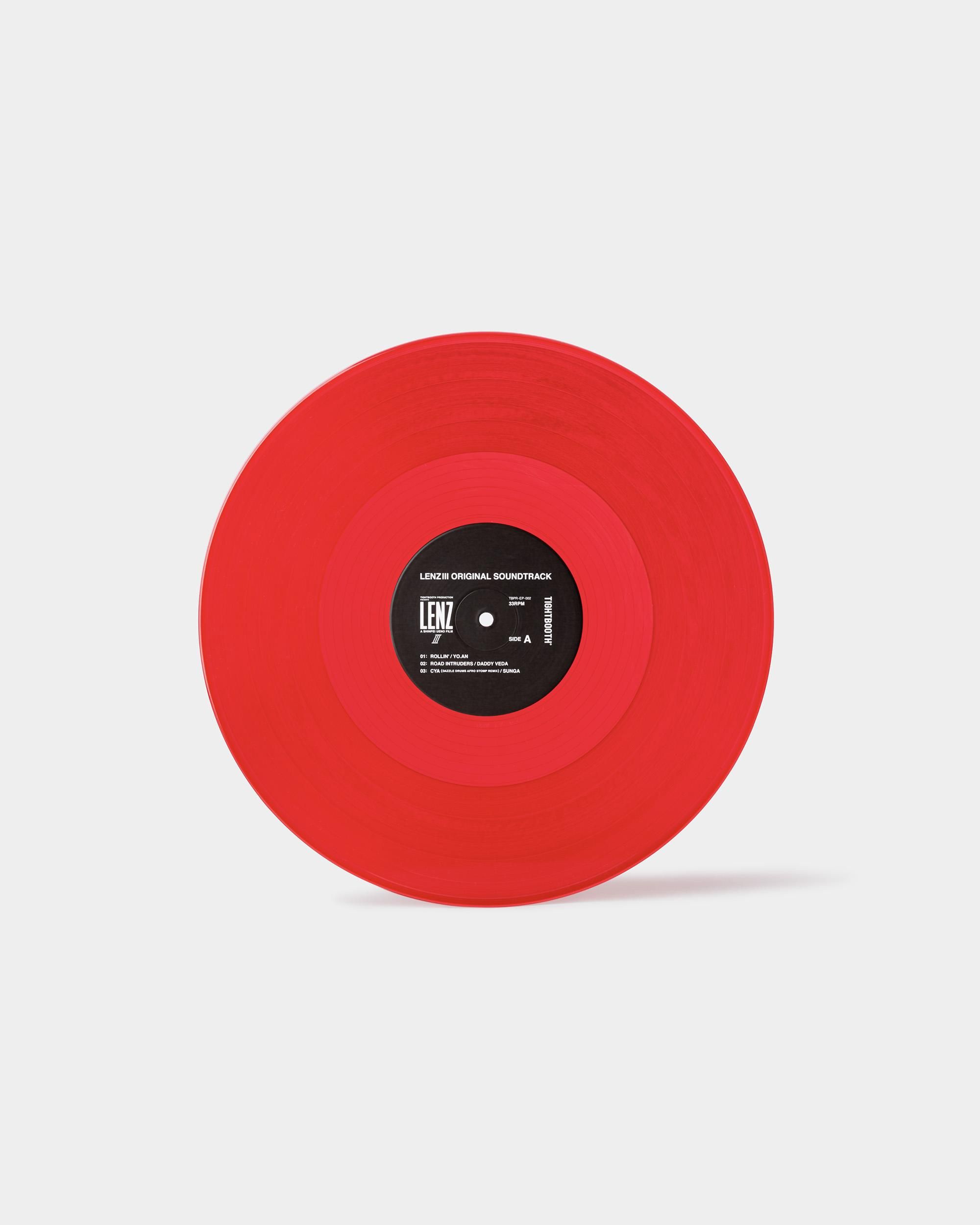 LENZⅢ ORIGINAL SOUNDTRACK VINYL - TIGHTBOOTH® タイトブース