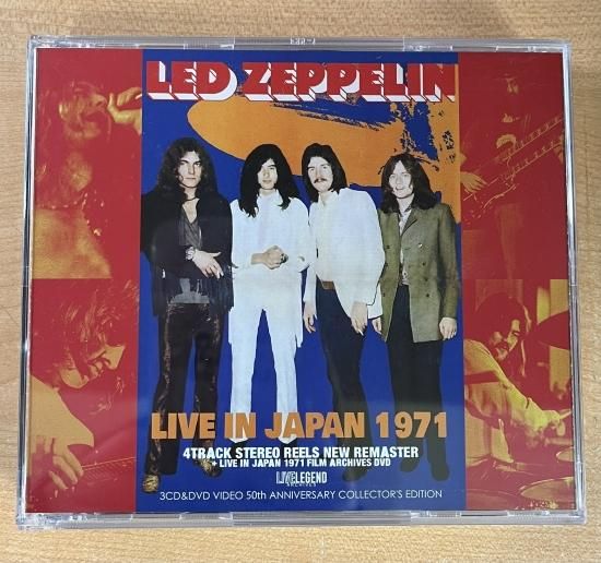 LED ZEPPELIN / LIVE IN JAPAN 1971-50th ANNIVERSARY COLLECTOR'S