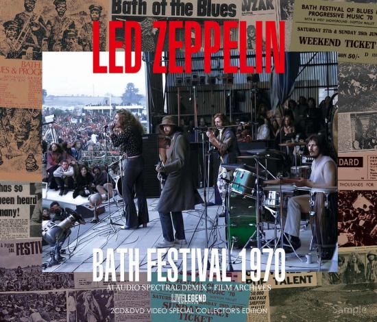LED ZEPPELIN / BATH FESTIVAL 1970 =2CD&DVD SPECIAL EDITION= (2CD+1DVD)