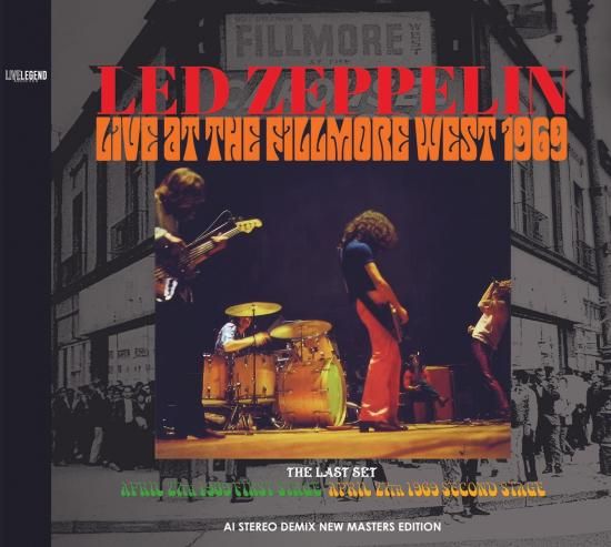 LED ZEPPELIN / LIVE AT THE FILLMORE WEST 1969 THE LAST SET (2CD)