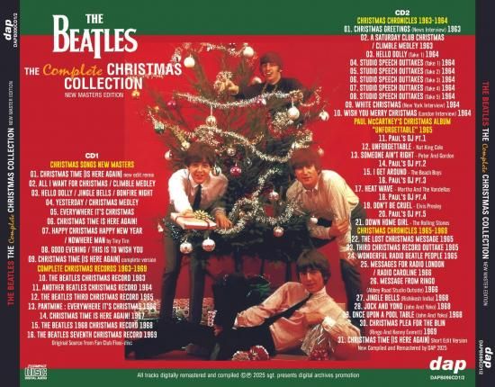 THE BEATLES / THE COMPLETE CHRISTMAS COLLECTION - NEW MASTERS
