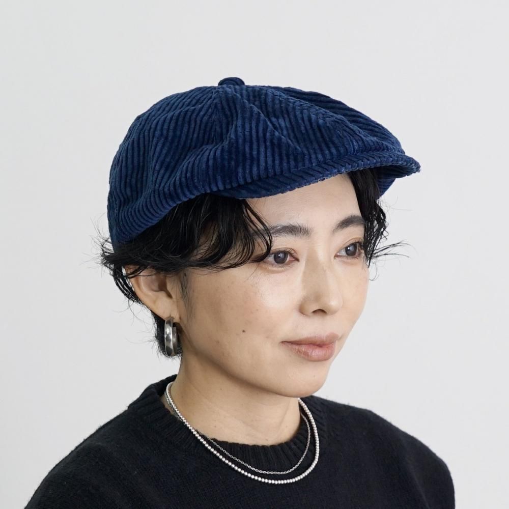 コーデュロイキャスケット | 遠州織物 - UZUiRO/公式オンラインショップ