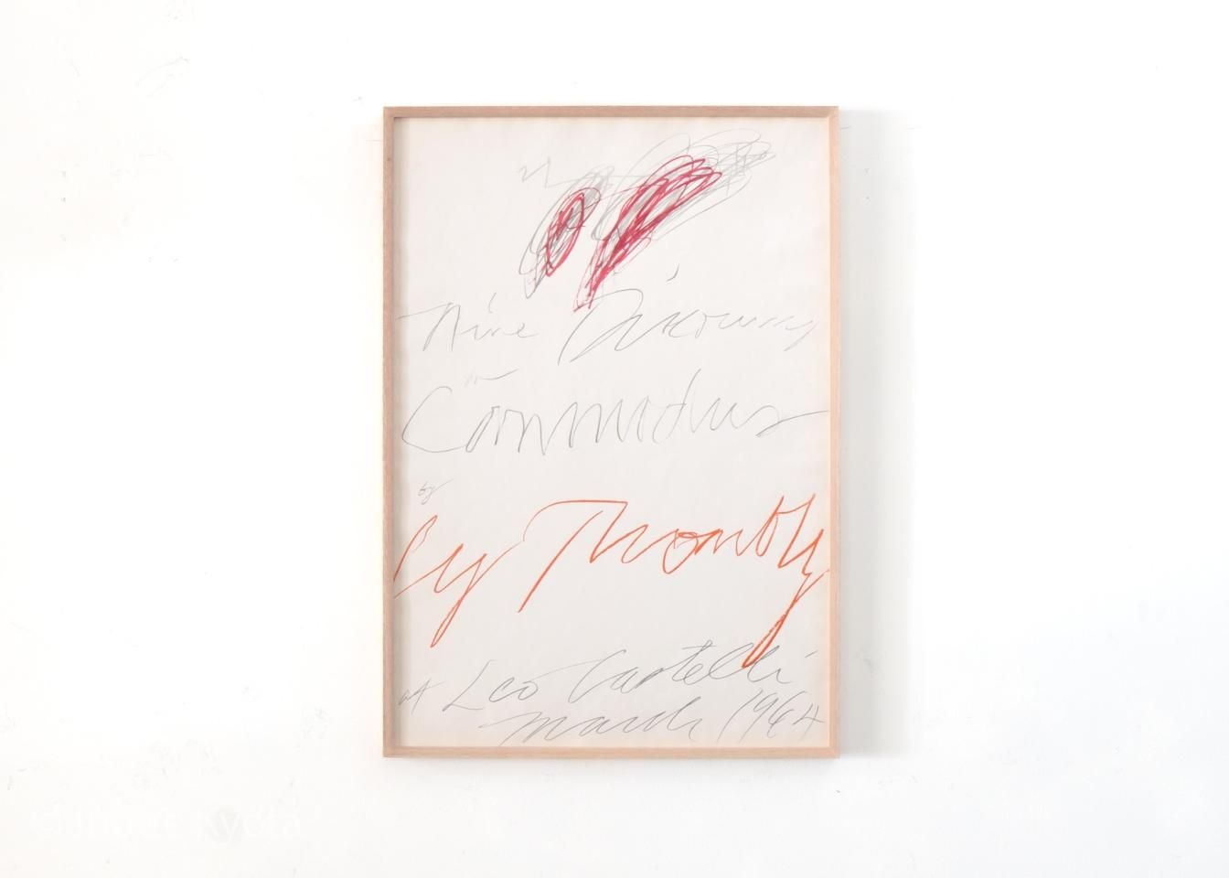 Cy Twombly / Leo Castelli Gallery 1964 - サイ・トゥオンブリー