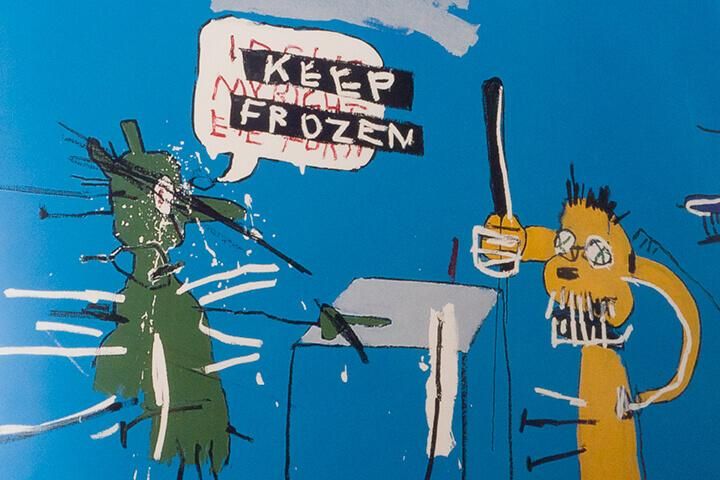 Jean M.Basquiat -2002- Chiostro del Bramante