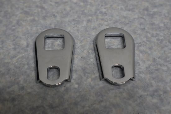 GS400 リプロダクション メッキ ウインカーブラケット 本体のみ 2個