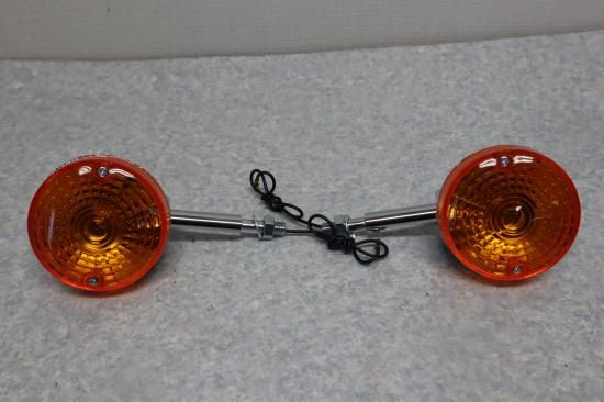 GS400 リプロダクション こだわり純正タイプ 鉄ボディウインカーセット