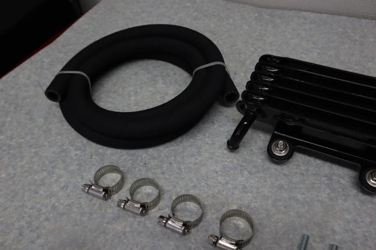 Z1 Z2 当時の純正タイプ OEMオイルクーラー フルセット - 旧車パーツ