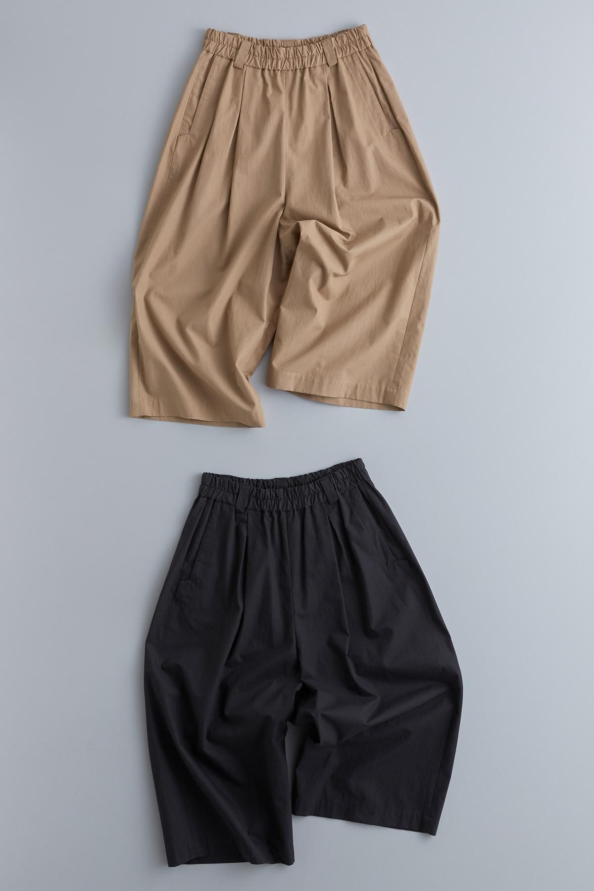 cotton linen gaucho pants - atelier naruse｜Online store｜the an