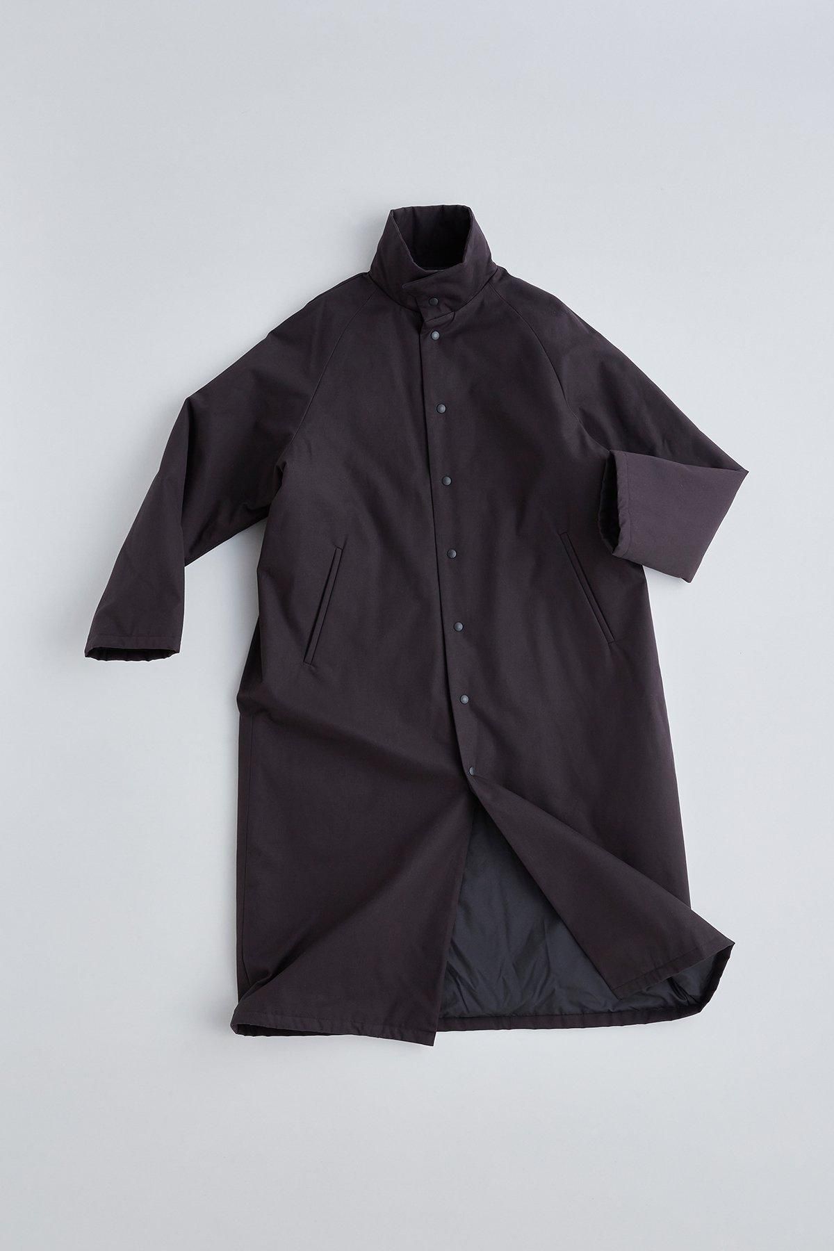 cotton batting coat / black - atelier naruse｜Online store｜the an