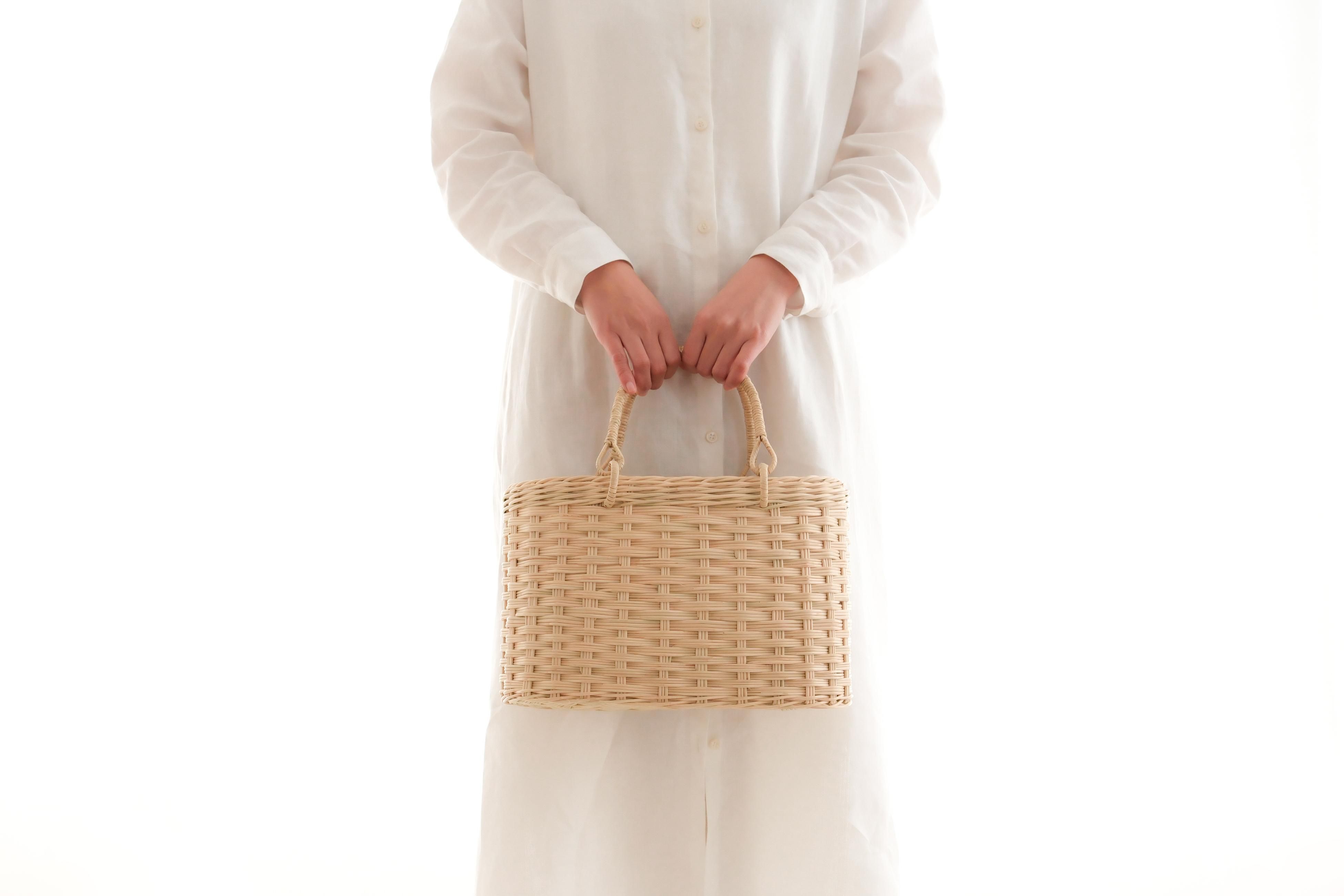 手持ちかごバッグM - moily