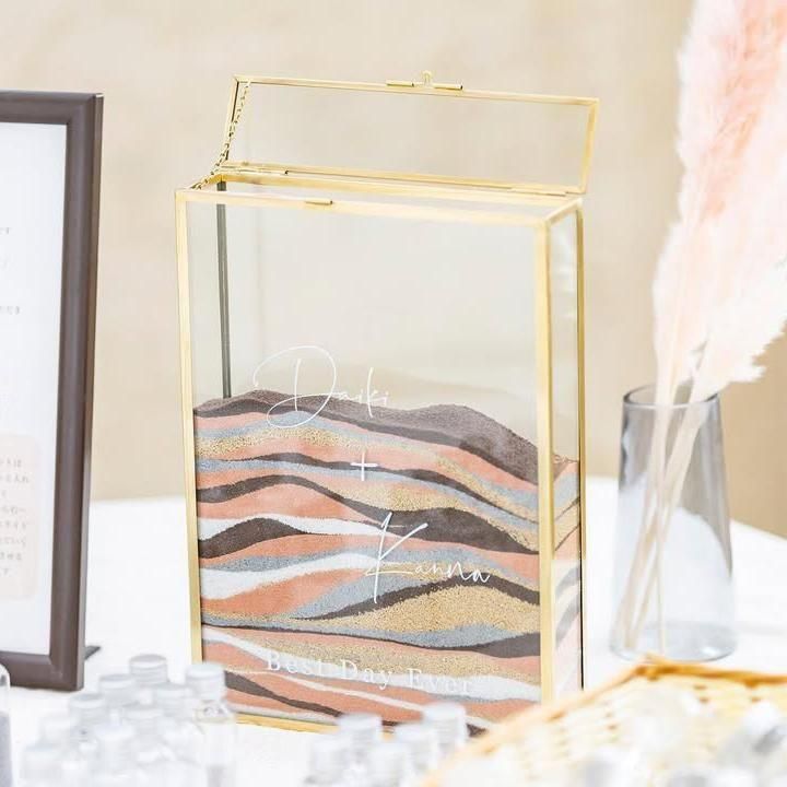 サンドセレモニー 真鍮フレーム サンドアートセレモニー 結婚式