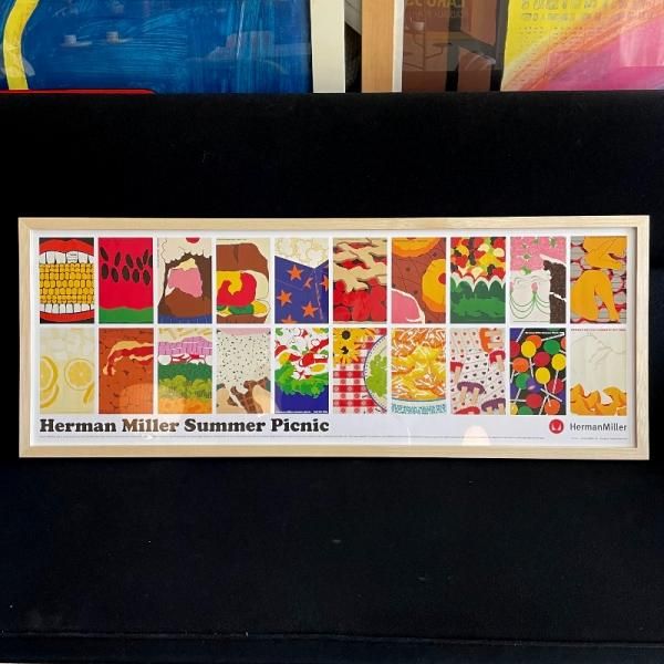 Herman Miller Summer Picnic Poster - MID-Century MODERN