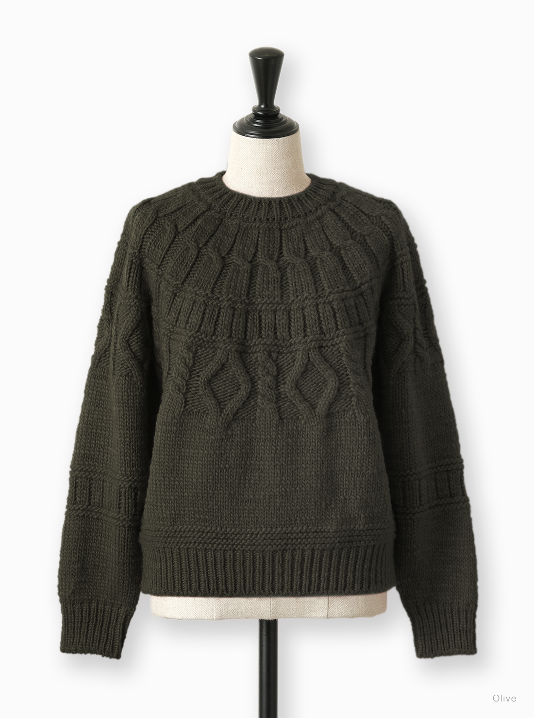 Women SPREAD ALAN CREW NECK - BATONER｜ONLINE STORE