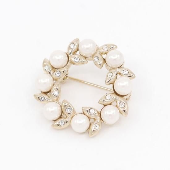 ビジュー輝く キラキラ ラインストーン ブローチ | ブローチ | 通販