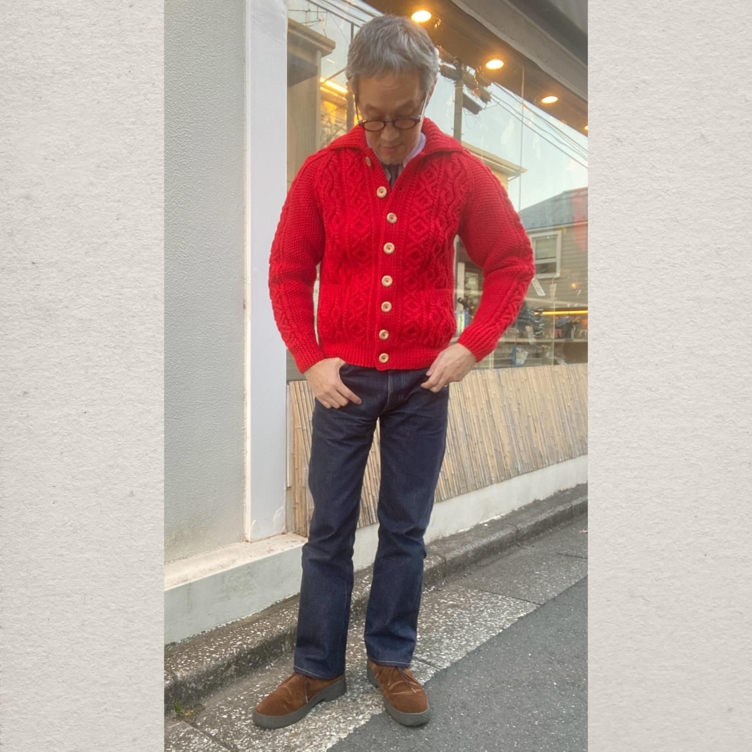 INVERALLAN/インバーアラン 3A LUMBER ランバーカーディガン | - Denim