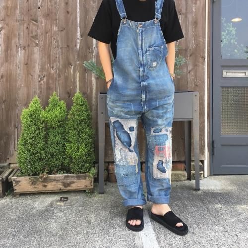 Anachronorm “8oz Denim Tapered Overall (remake wash)” - Tribeca