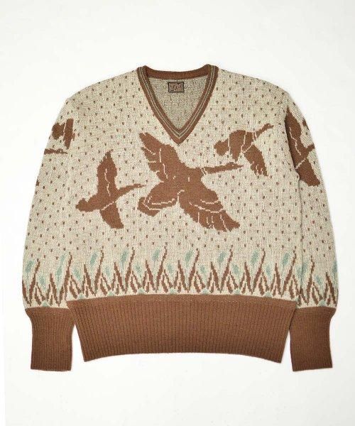 RAGTIME WILD DUCK V NECK SWEATER - 【公式サイト】ONLINE STORE