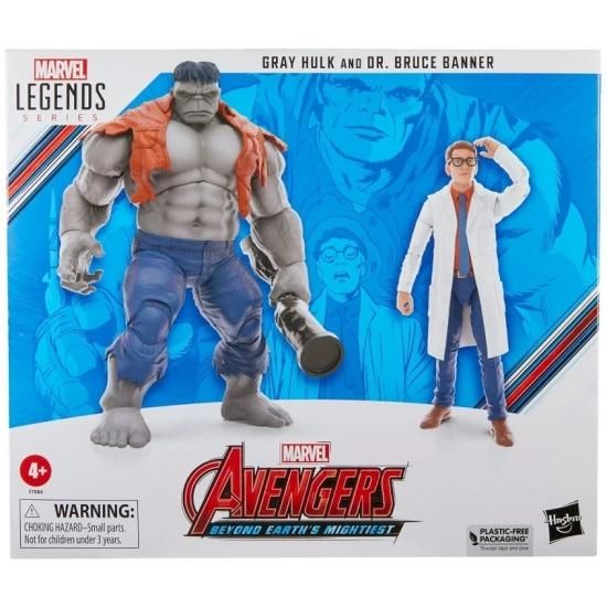 マーベル・レジェンズ アベンジャーズ グレイ ハルク & ドクター