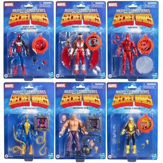 マーベル・レジェンズ シークレット・ウォーズ wave 2 6種セット