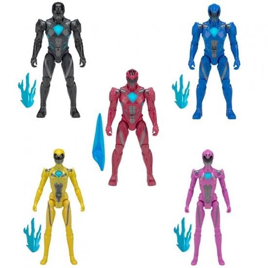 パワーレンジャー：パワーレンジャー 5インチフィギュア 5種セット