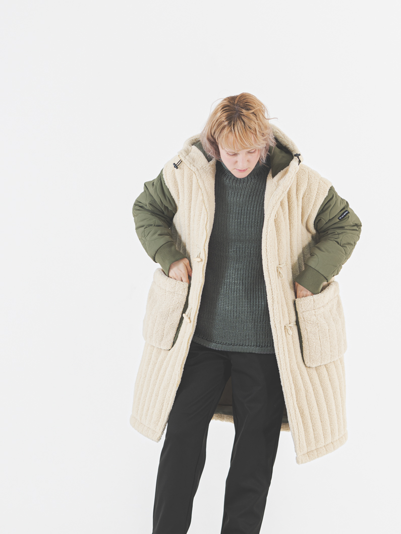 ボアダッフルコート | おしゃれな冬コート - KEY MEMORY鎌倉