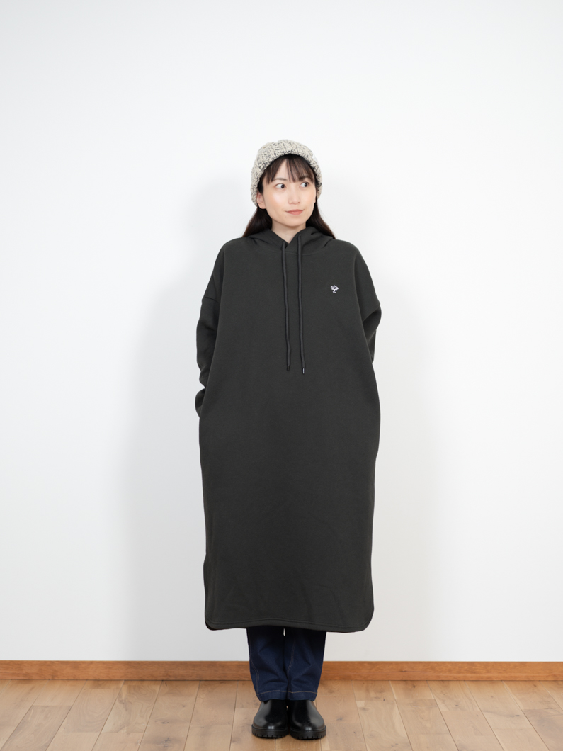 フード付きパーカーワンピース | KEYMEMORY 鎌倉ファッションブランド