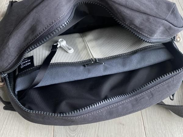 FUKUI SIWAナイロンボディバッグM ブラック - NIZYU KANO 公式通販サイト