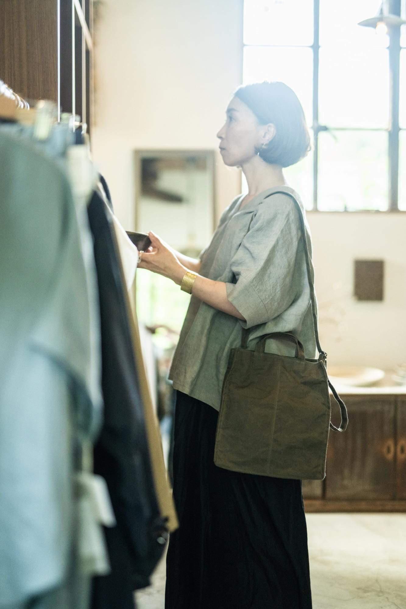 TAKASHIMAトートS ブラック - NIZYU KANO 公式通販サイト