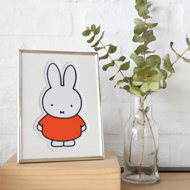 ミッフィーをかたどったフォトフレーム。ZILVERSTAD MIFFY PHOTO FRAME