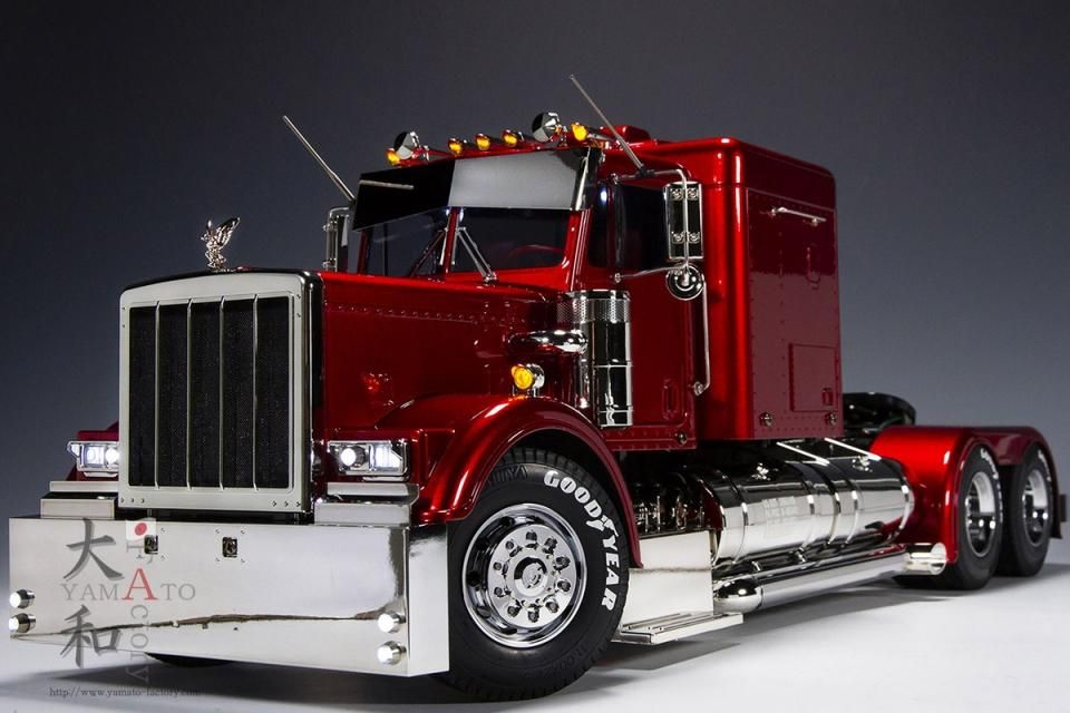 新品】タミヤ1/14トレーラー キングハウラー 金属製フロントグリル