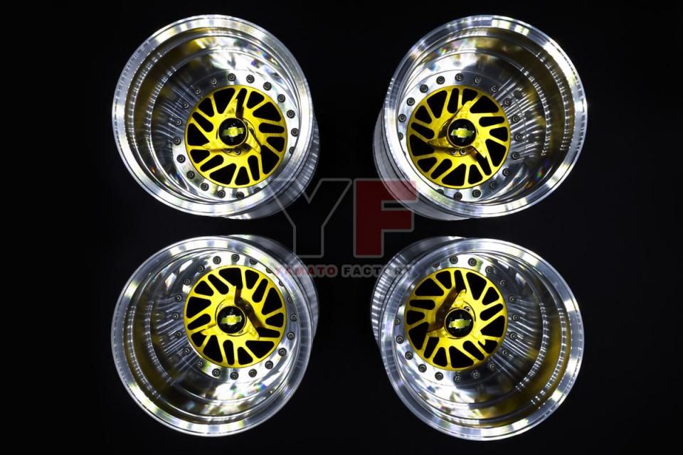 タミヤ1/10 クラッドバスター用 アルミホイール AG