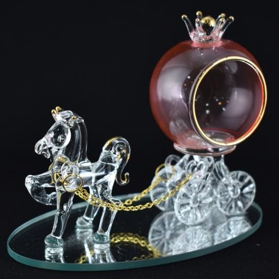 ガラス細工｜桃色馬車｜フォーカートグラスワークス