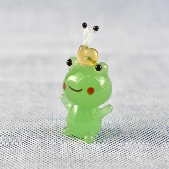 ガラス細工｜カエルとでんでん虫｜フォーカートグラスワークス