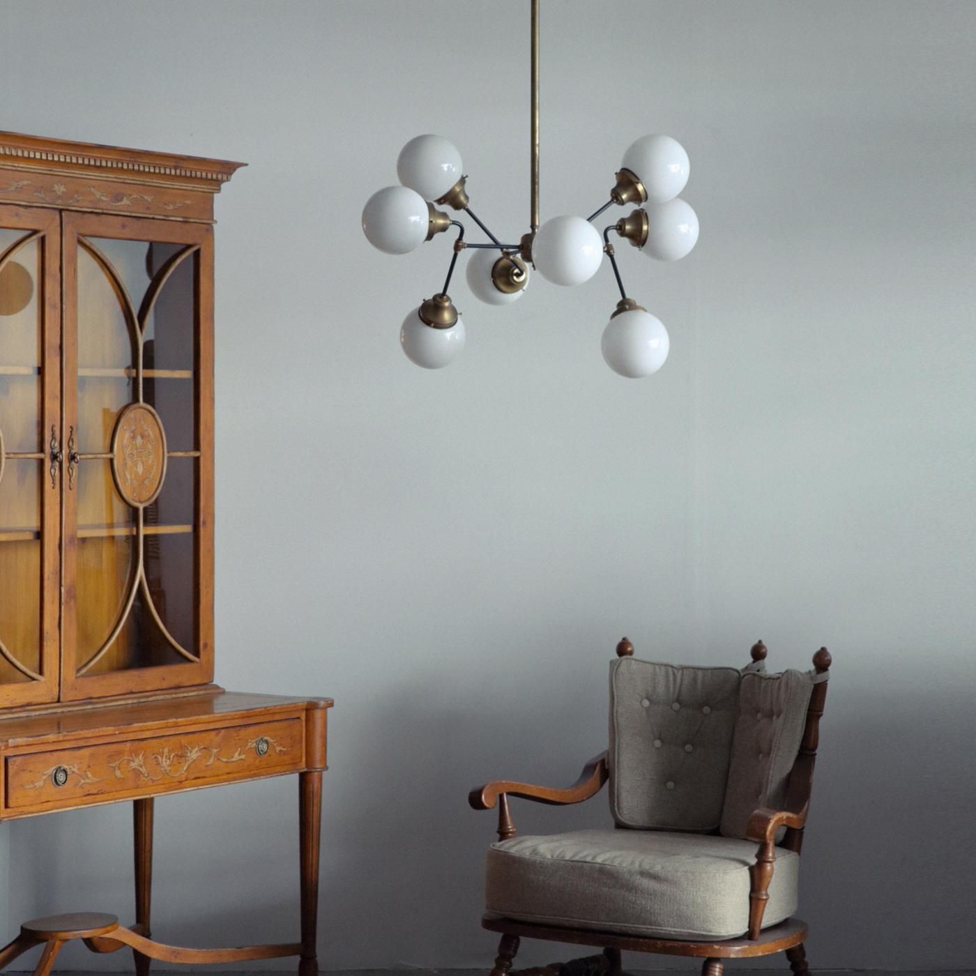 OCH013 8 BULBS LIGHT - POINT NO.39｜東京｜五反田｜真鍮照明