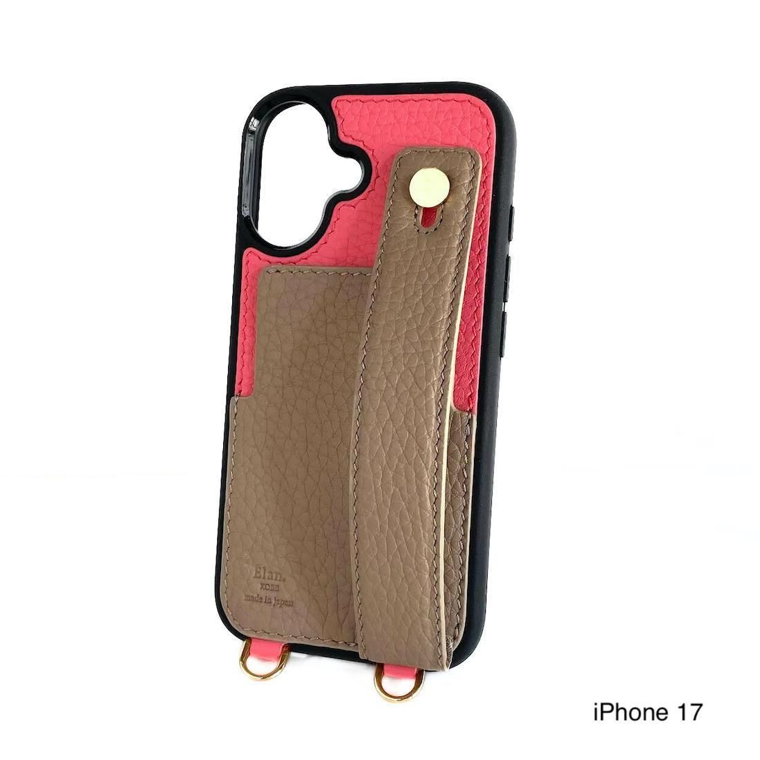 TPUフルカバータイプ 】iPhone ベルトポケット付レザーケース - Elan.