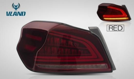 VLAND スバル WRX STI S4 VAB VAG LED テールランプ 流れるウィンカー