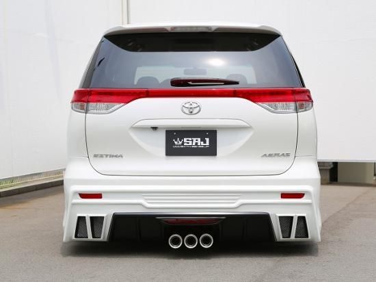 50エスティマ中期/後期 レッドテールレンズカバー - sixth-sense