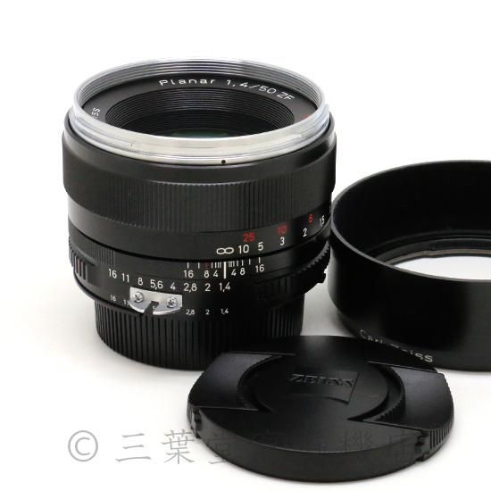Nikon Fマウント用】Carl Zeiss ZF Planar 50mm f1.4 - 三葉堂寫眞機店