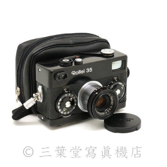 ドイツ製】Rollei 35 black - 三葉堂寫眞機店オンラインストア